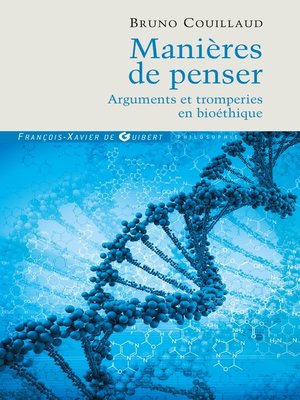 cover image of Manières de penser